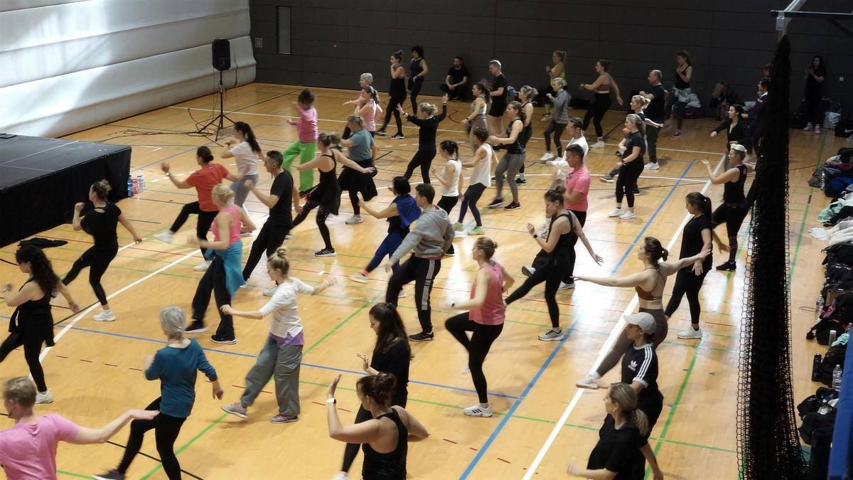 Volle Dance-Halle