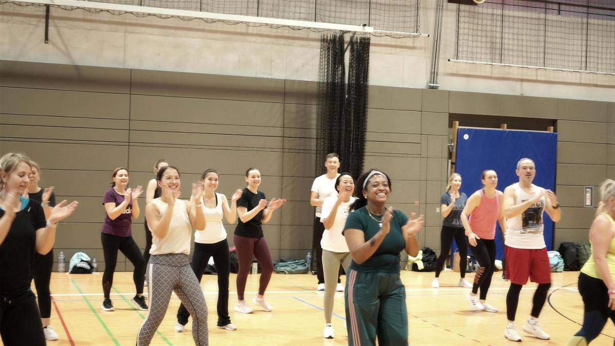 Gute Laune in der Dance-Halle
